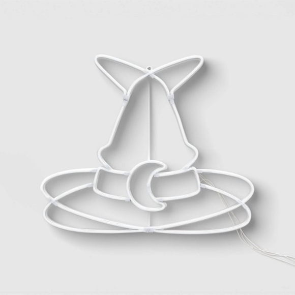 NIB. HYDE & EEK! Witch Hat Neon Sign - Picture 2 of 7